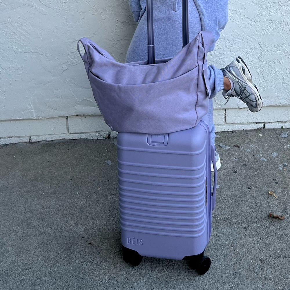 BÉIS lavender crossbody bag